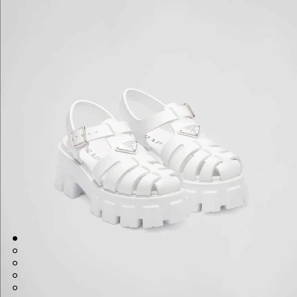 Prada foam rubber sandals